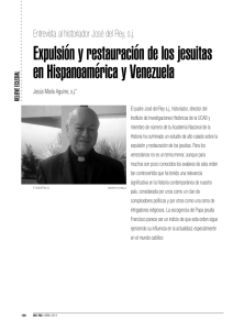 Expulsión y restauración de los jesuitas en Hispanoamérica y