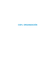 CGPJ: OrganizaciónAbre en nueva ventana