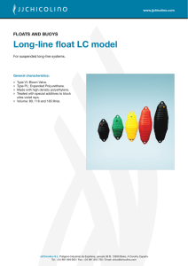Long-line float LC model