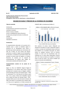escasez de suelo y precios de la vivienda en colombia
