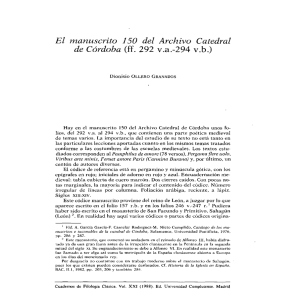 de Córdoba (ff. 292 va-294 vb) - Revistas Científicas Complutenses