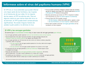 Infórmese sobre el virus del papiloma humano (VPH)
