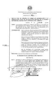 DECRETO N° ifK6 - Presidencia de la República del Paraguay