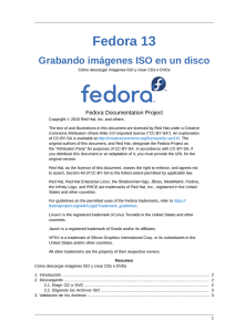 Grabando imágenes ISO en un disco