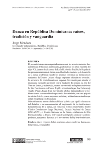 Danza en República Dominicana: raíces, tradición y vanguardia