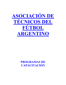 asociación de técnicos del fútbol argentino