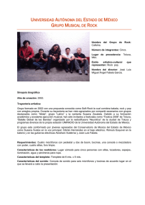universidad autónoma del estado de méxico grupo musical de rock
