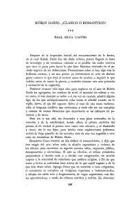 pdf Rubén Darío, ¿clásico o romántico?