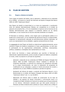 8. plan de gestión - Ciudad Autónoma de Ceuta
