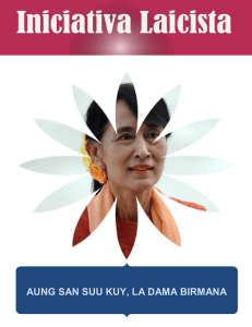 AUNG SAN SUU KUY, LA DAMA BIRMANA
