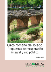 Circo romano de Toledo.