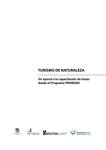 Guía de Turismo de Naturaleza