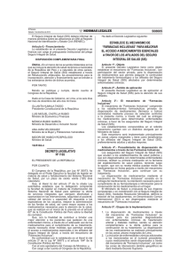 Decreto Legislativo N° 1165 – Mecanismo de Farmacias