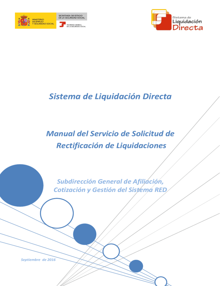 Manual Del Servicio De Solicitud De Rectificaci N