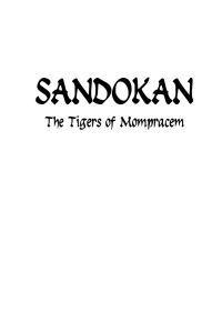 Sandokan: The Tigers of Mompracem - Il sito di *** Emilio Salgari *** il