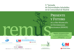 Presente y Futuro - Universidad Camilo José Cela