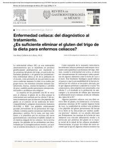 Enfermedad celiaca - Revista de Gastroenterología de México
