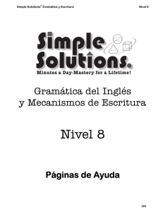 Nivel 8 - Simple Solutions