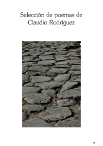 Selección de poemas de Claudio Rodríguez