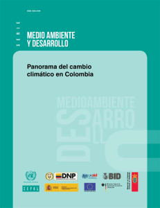 Panorama del cambio climático en Colombia