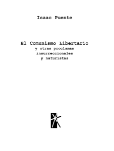 Isaac Puente El Comunismo Libertario - CNT