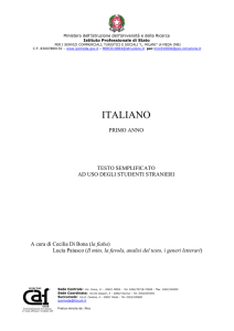 ITALIANO - Istituto Professionale di Stato "L. MILANI"