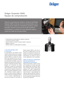 Información de producto: Dräger Quaestor 5000