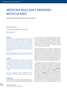 MedicinA nucleAr e iMágenes MoleculAres
