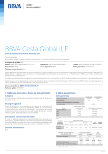 BBVA Cesta Global II, FI