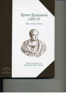 Rerum Rusticatum Libri III (amrco Terencio Varrón)