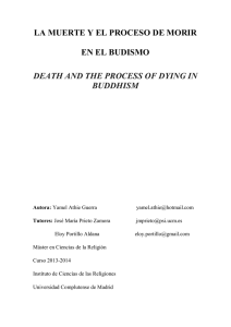 la muerte y el proceso de morir en el budismo death - E