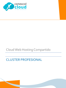 CLUSTER PROFESIONAL Cloud Web Hosting Compartido