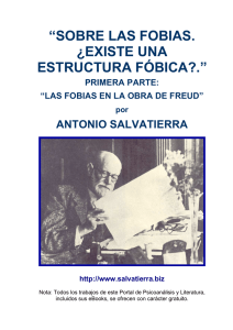 Sobre las fobias - Antonio Salvatierra