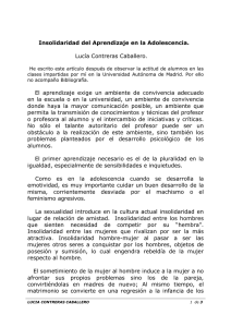 Insolidaridad del Aprendizaje - Universidad Autónoma de Madrid