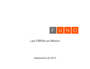 Las FIBRAs en México - Gran Foro Inmobiliario