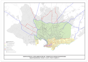 zonificacion de la reglamentacion del transito de cargas en