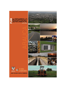 Arauca Plan de Desarrollo 2012