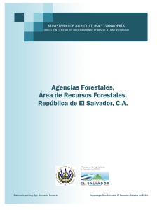 Agencias Forestales, Área de Recursos Forestales, República de El