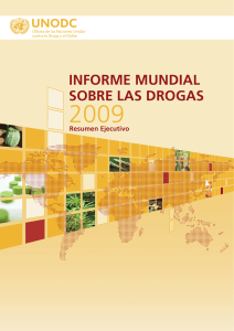 Informe Mundial sobre las Drogas 2009