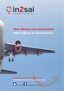 More Women into Aeronautics! ¡Más mujeres en Aeronáutica!