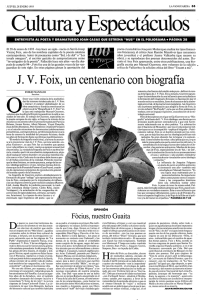 JV Foix, un centenario con biografía