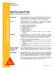 Aditivo inhibidor - Sika FerroGard 901