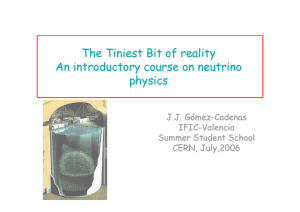 The Tiniest Bit of reality An introductory course on - Indico