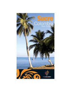Sucre - Ministerio de Comercio, Industria y Turismo de Colombia