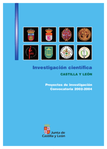 Investigación científica - Portal de Educación de la Junta de Castilla