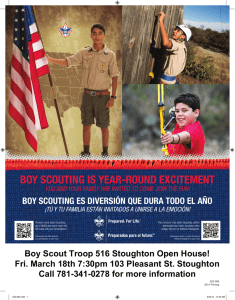 boy scouting is year-round excitement