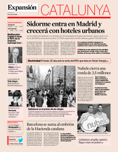 Sidorme entra en Madrid y crecerá con hoteles urbanos