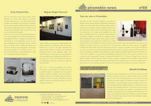 piramidón news nº69 - PIRAMIDÓN / centre d`art contemporani