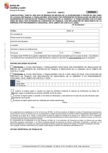 solicitud - Sede electrónica de Castilla y León