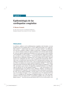 Capítulo 2: Epidemiología de las cardiopatías congénitas